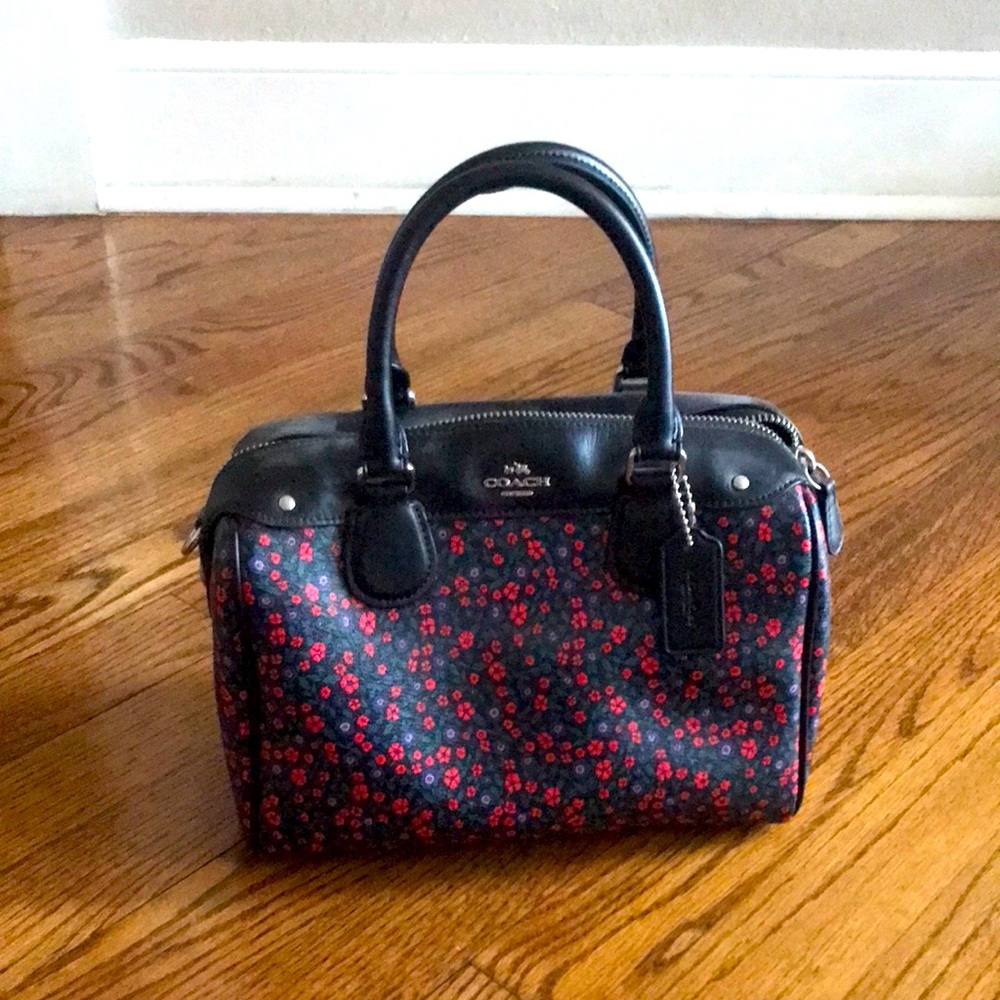 Coach floral handbag